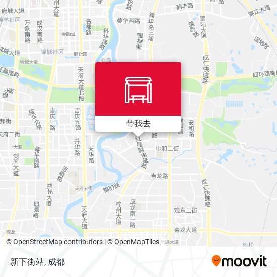 新下街站地图