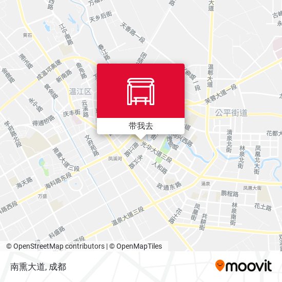 南熏大道地图