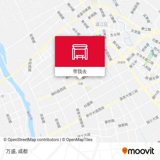 万盛地图