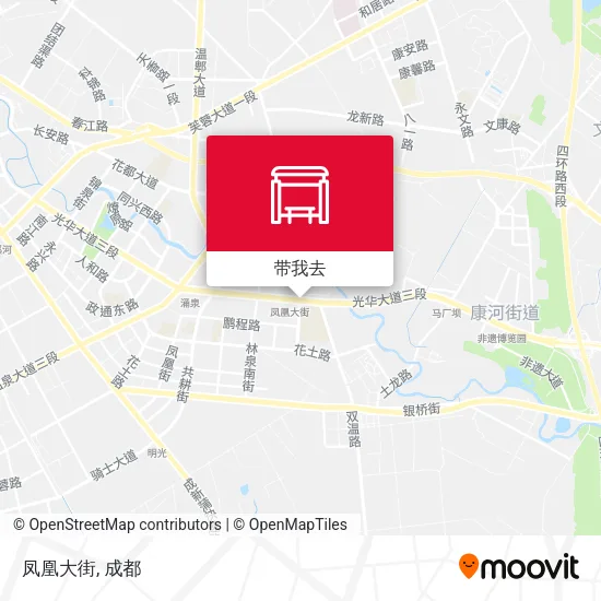 凤凰大街地图