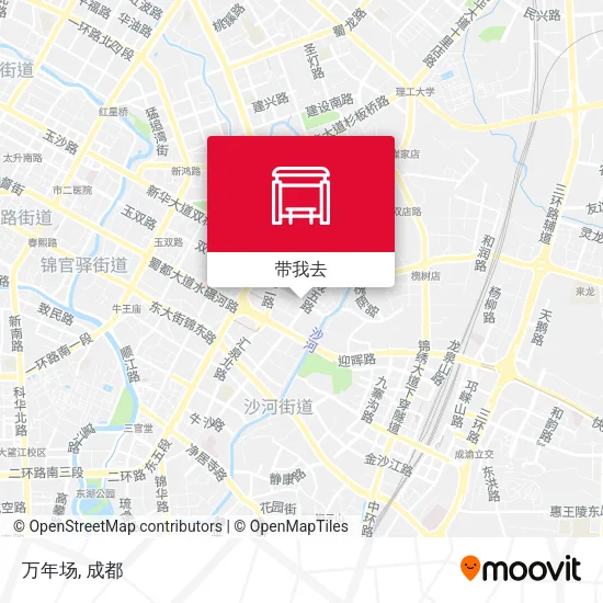 万年场地图