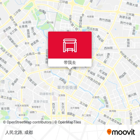 人民北路地图