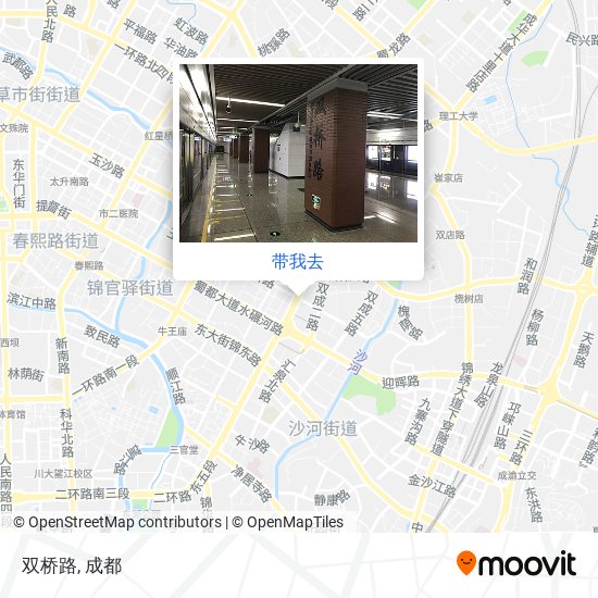 双桥路地图