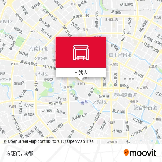通惠门地图