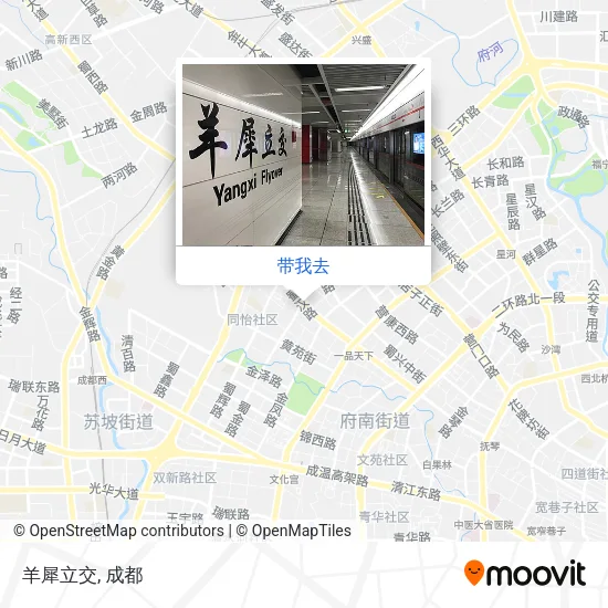 羊犀立交地图
