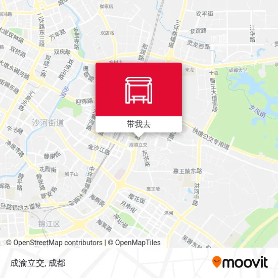 成渝立交地图