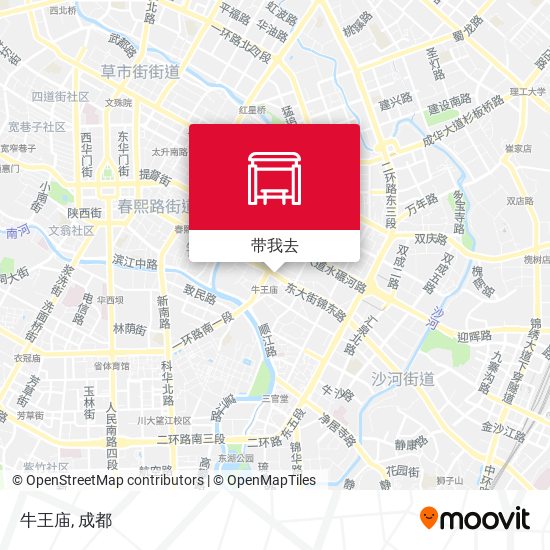 牛王庙地图