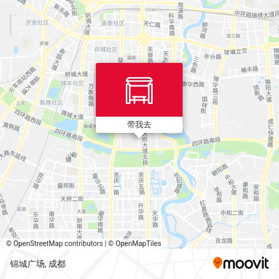 锦城广场地图