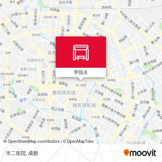 市二医院地图