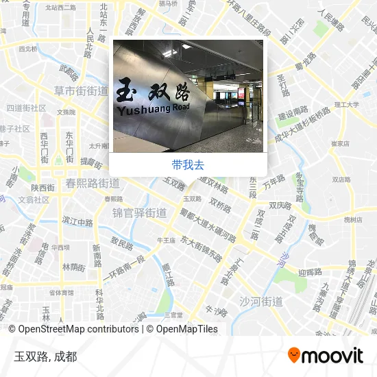 玉双路地图