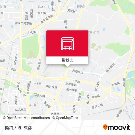 熊猫大道地图