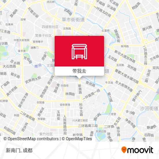 新南门地图