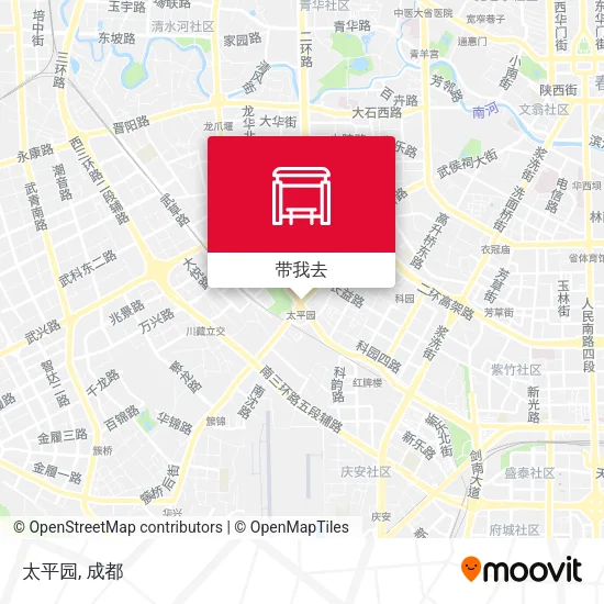 太平园地图