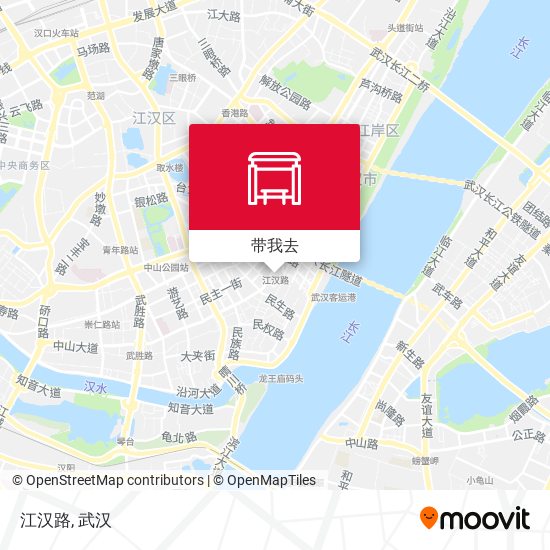 江汉路地图