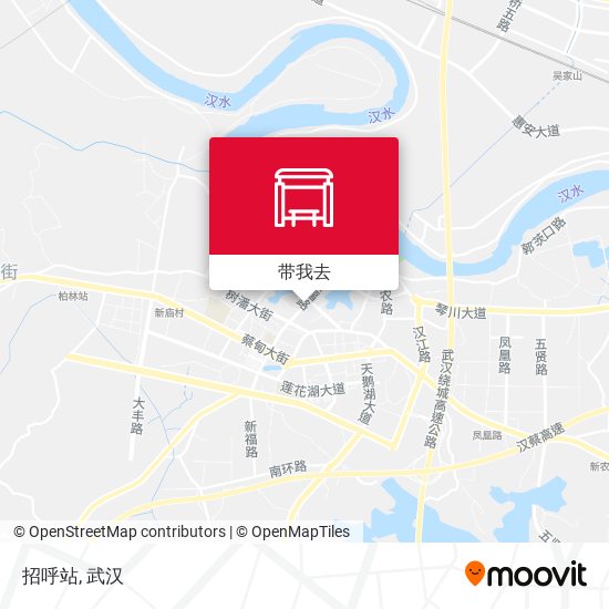 招呼站地图