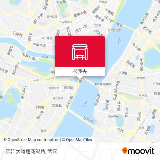 滨江大道莲花湖路地图