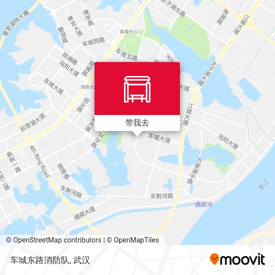 车城东路消防队地图