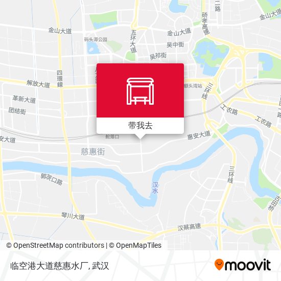 临空港大道慈惠水厂地图