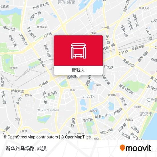 新华路马场路地图