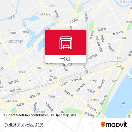 兴业路东方社区地图