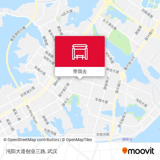 沌阳大道创业三路地图