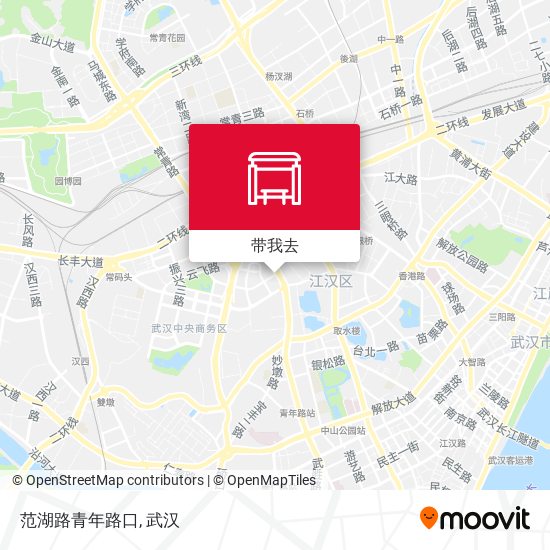 范湖路青年路口地图