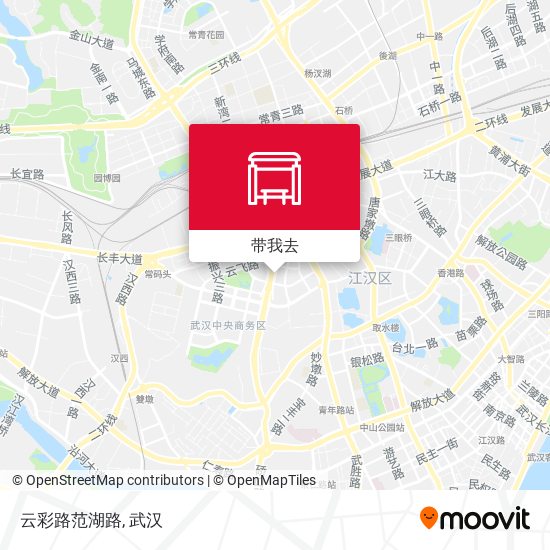 云彩路范湖路地图