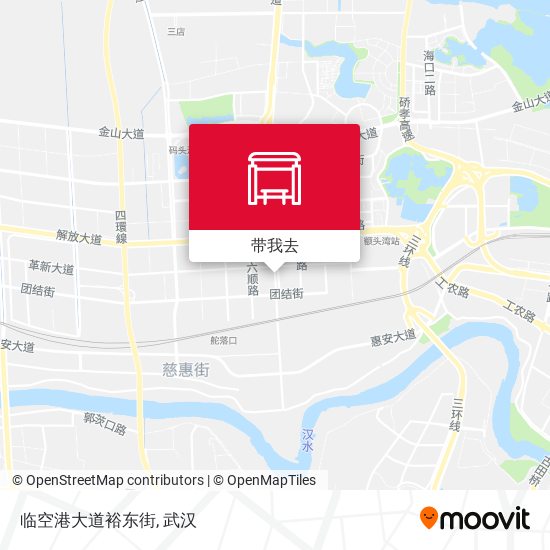 临空港大道裕东街地图