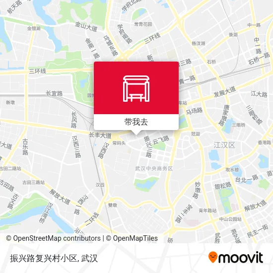 振兴路复兴村小区地图
