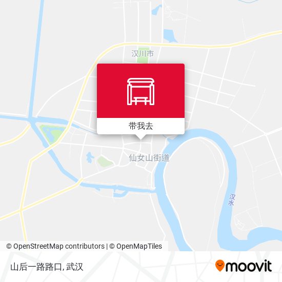 山后一路路口地图