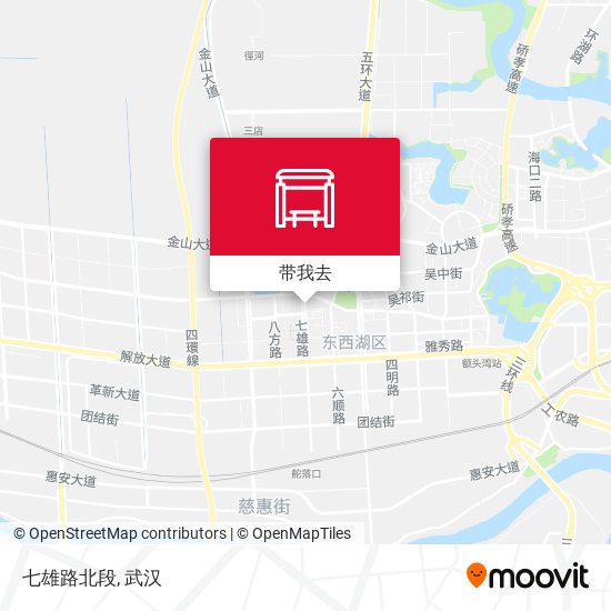 七雄路北段地图