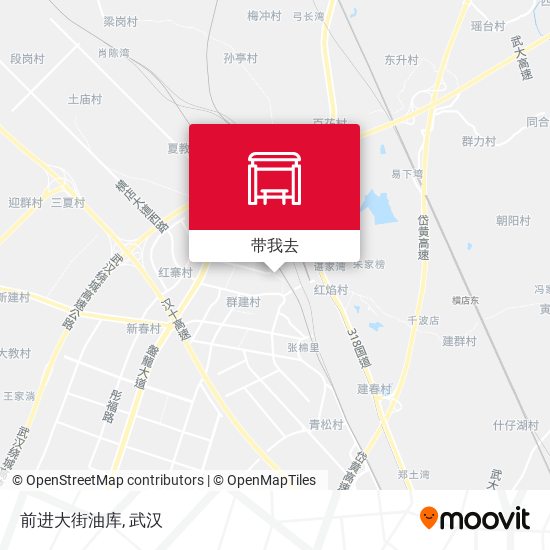 前进大街油库地图