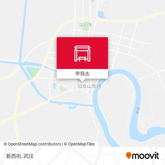 新西街地图
