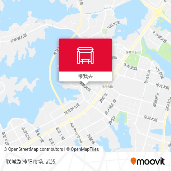 联城路沌阳市场地图