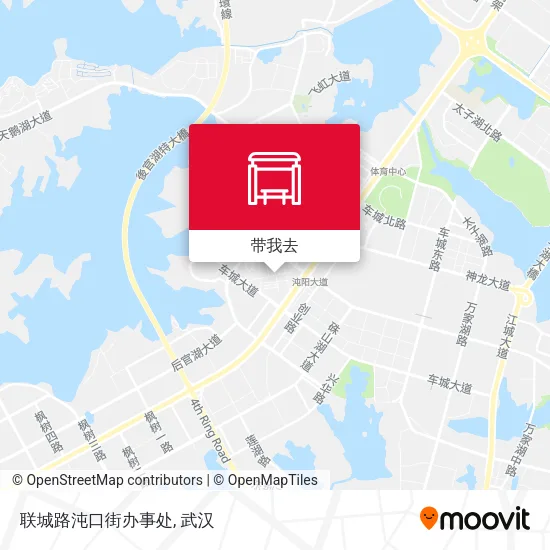 联城路沌口街办事处地图