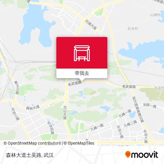 森林大道土吴路地图