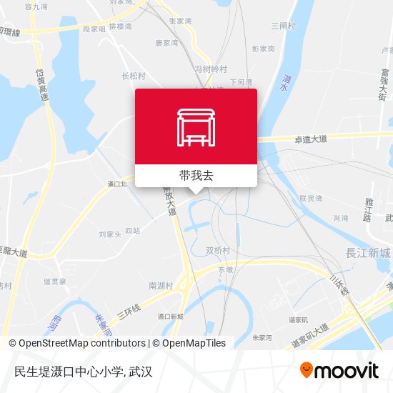 民生堤滠口中心小学地图