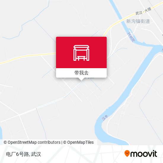 电厂6号路地图