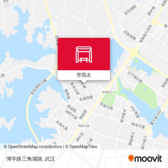 博学路三角湖路地图