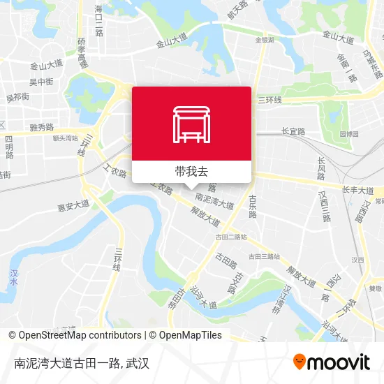 南泥湾大道古田一路地图