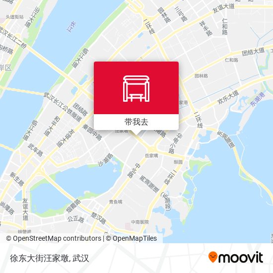 徐东大街汪家墩地图