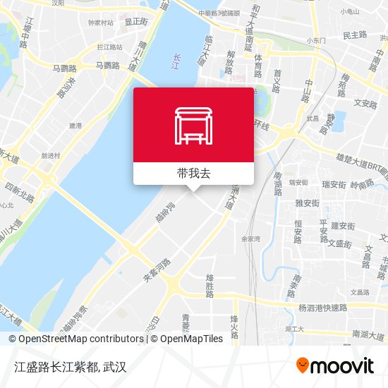 江盛路长江紫都地图