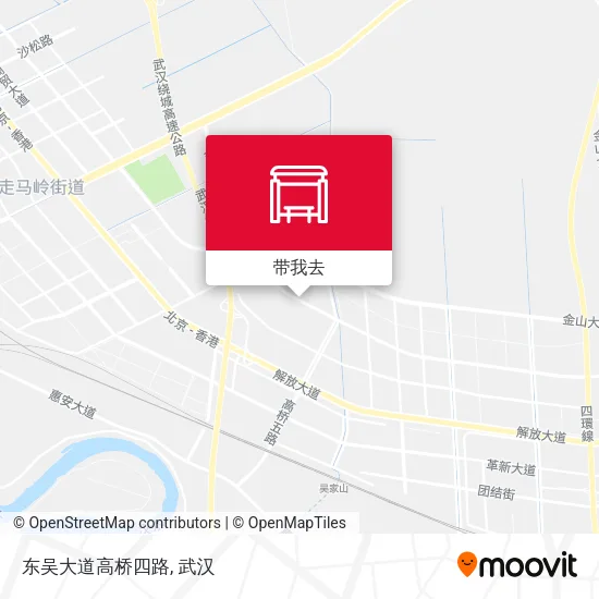 东吴大道高桥四路地图