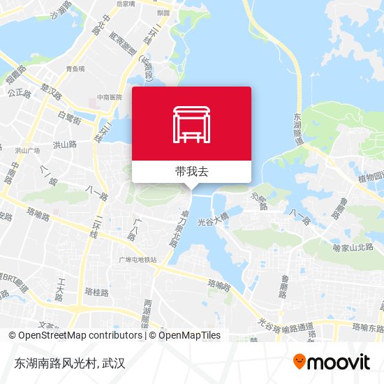 东湖南路风光村地图