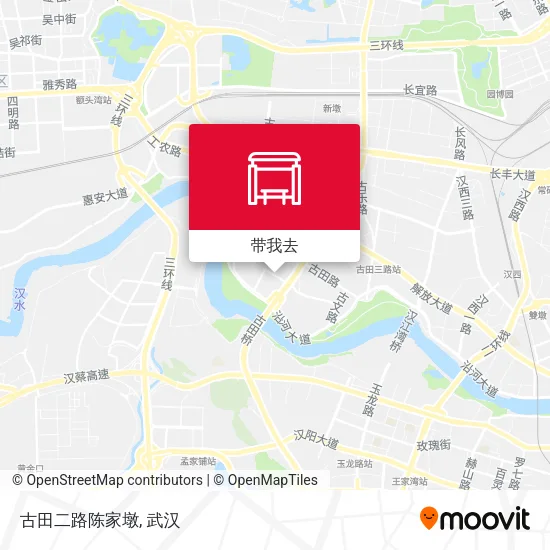 古田二路陈家墩地图