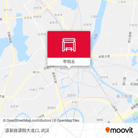 滠新路滠阳大道口地图