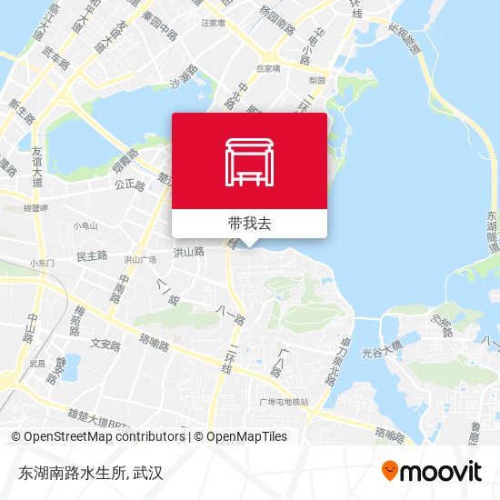 东湖南路水生所地图