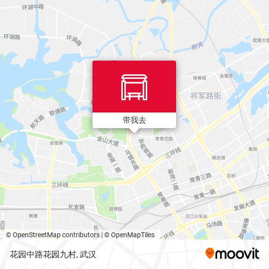 花园中路花园九村地图
