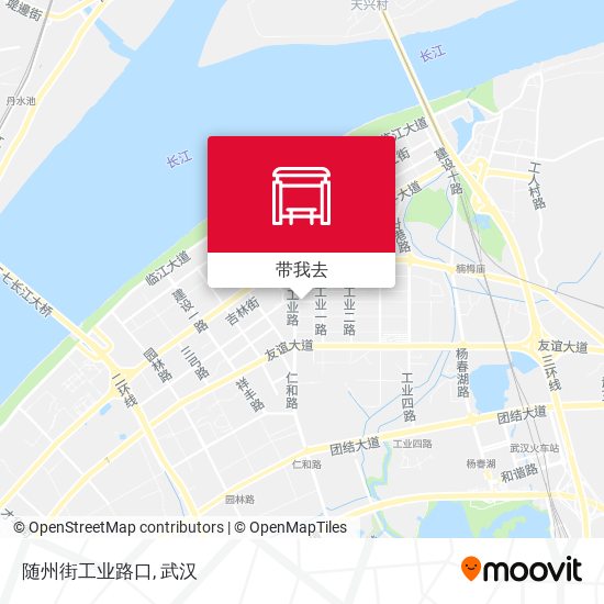 随州街工业路口地图