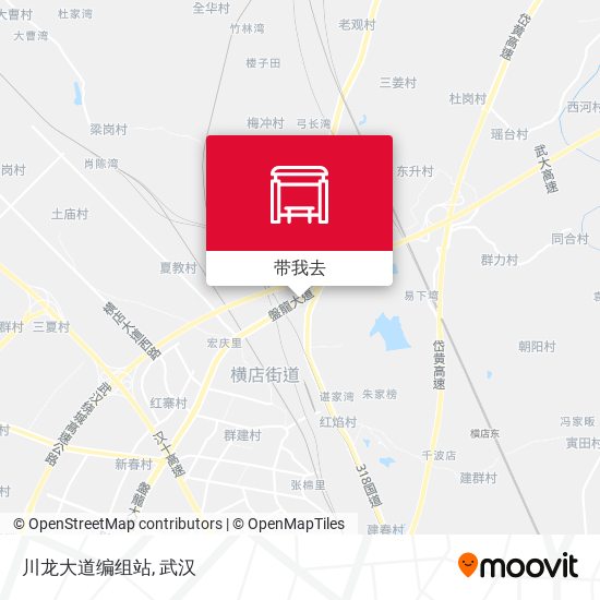 川龙大道编组站地图